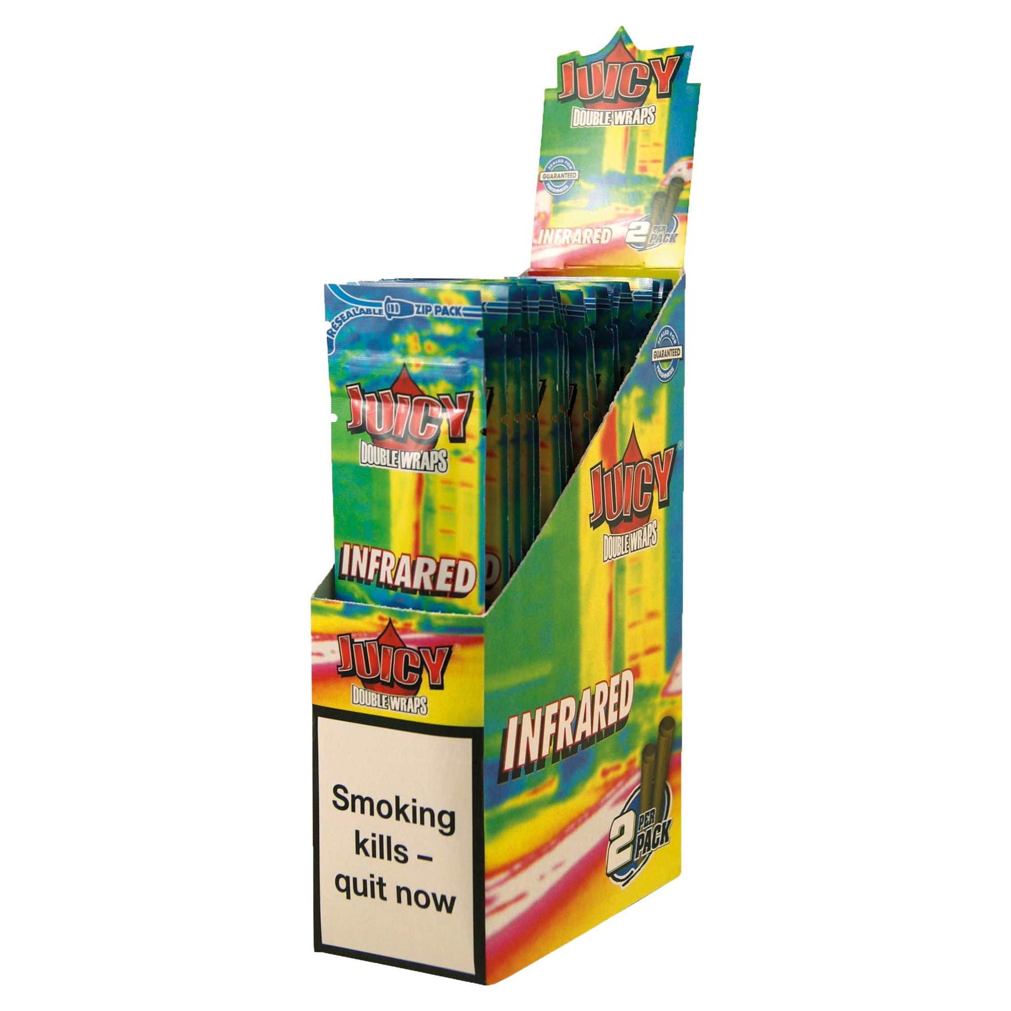 Juicy Jay's Blunt Wraps Infrared 2 Pack