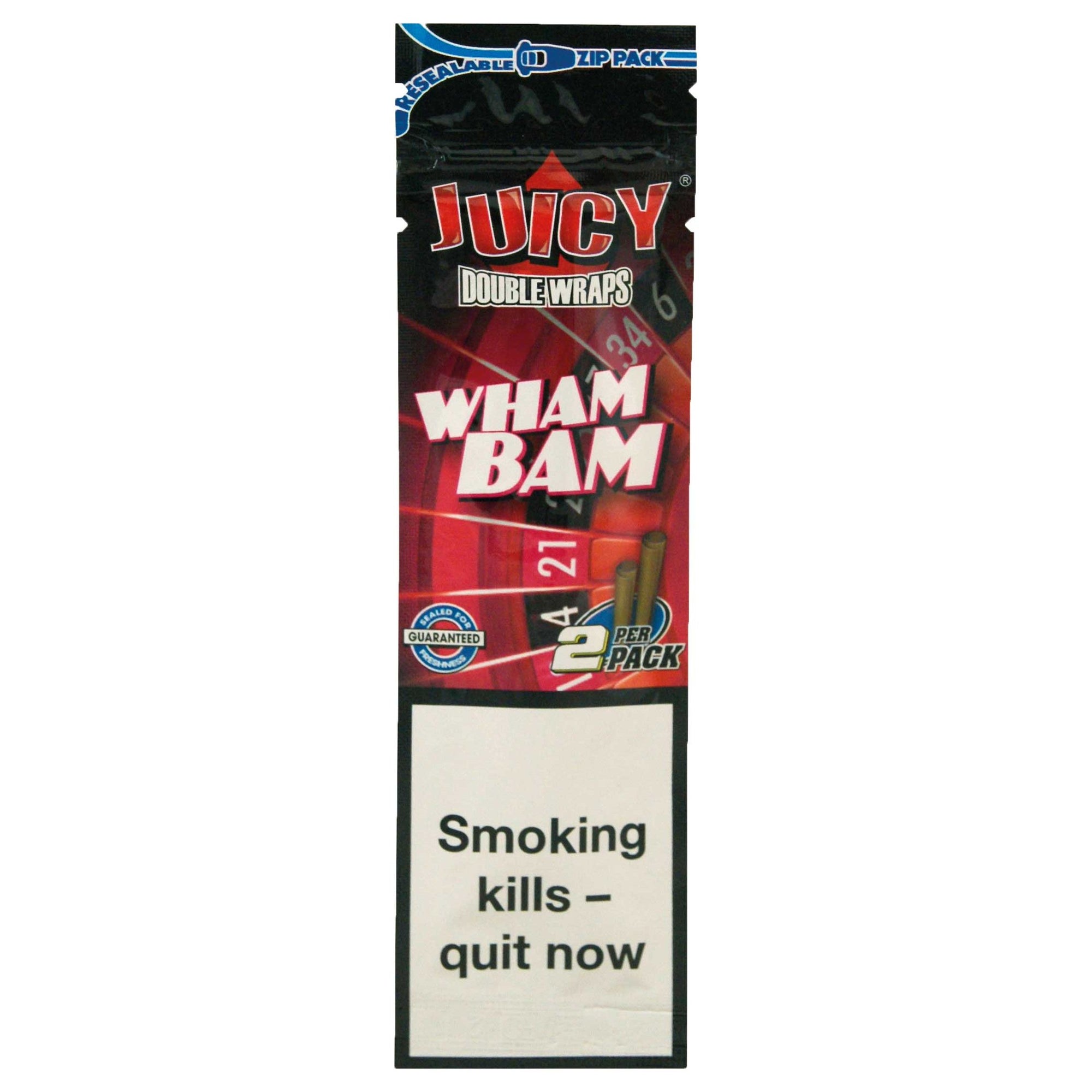 Juicy Jay's Blunt Wraps Wham Bam 2 Pack