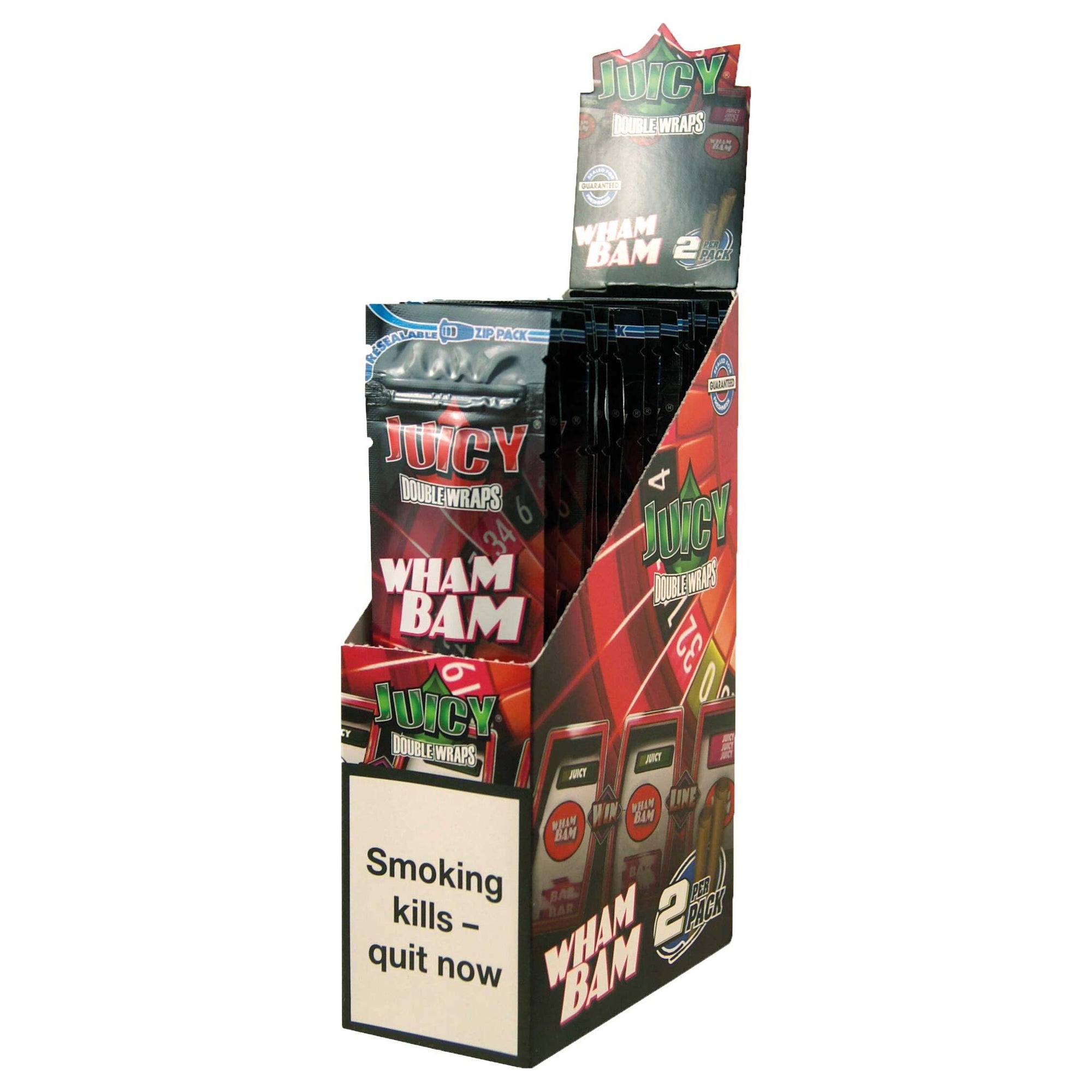 Juicy Jay's Blunt Wraps Wham Bam 2 Pack