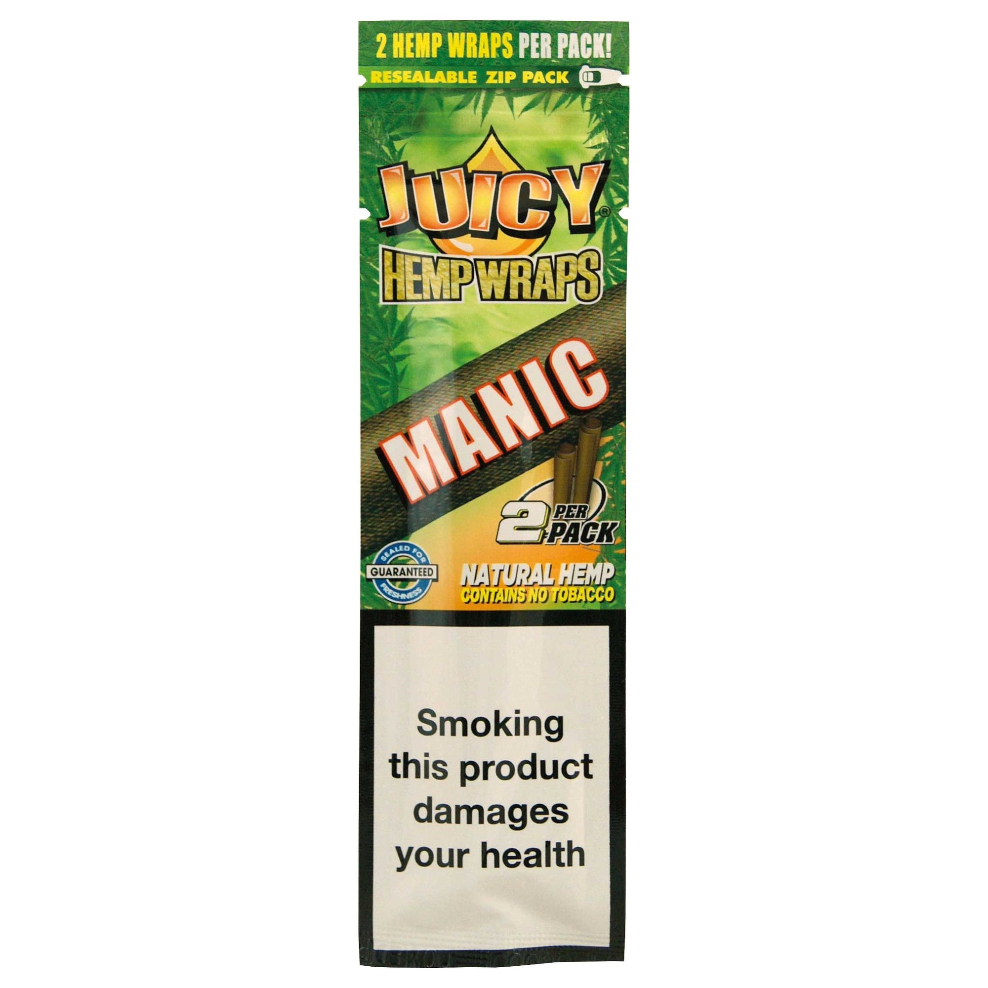 Juicy Jay's Manic Hemp Wraps 2 Pack