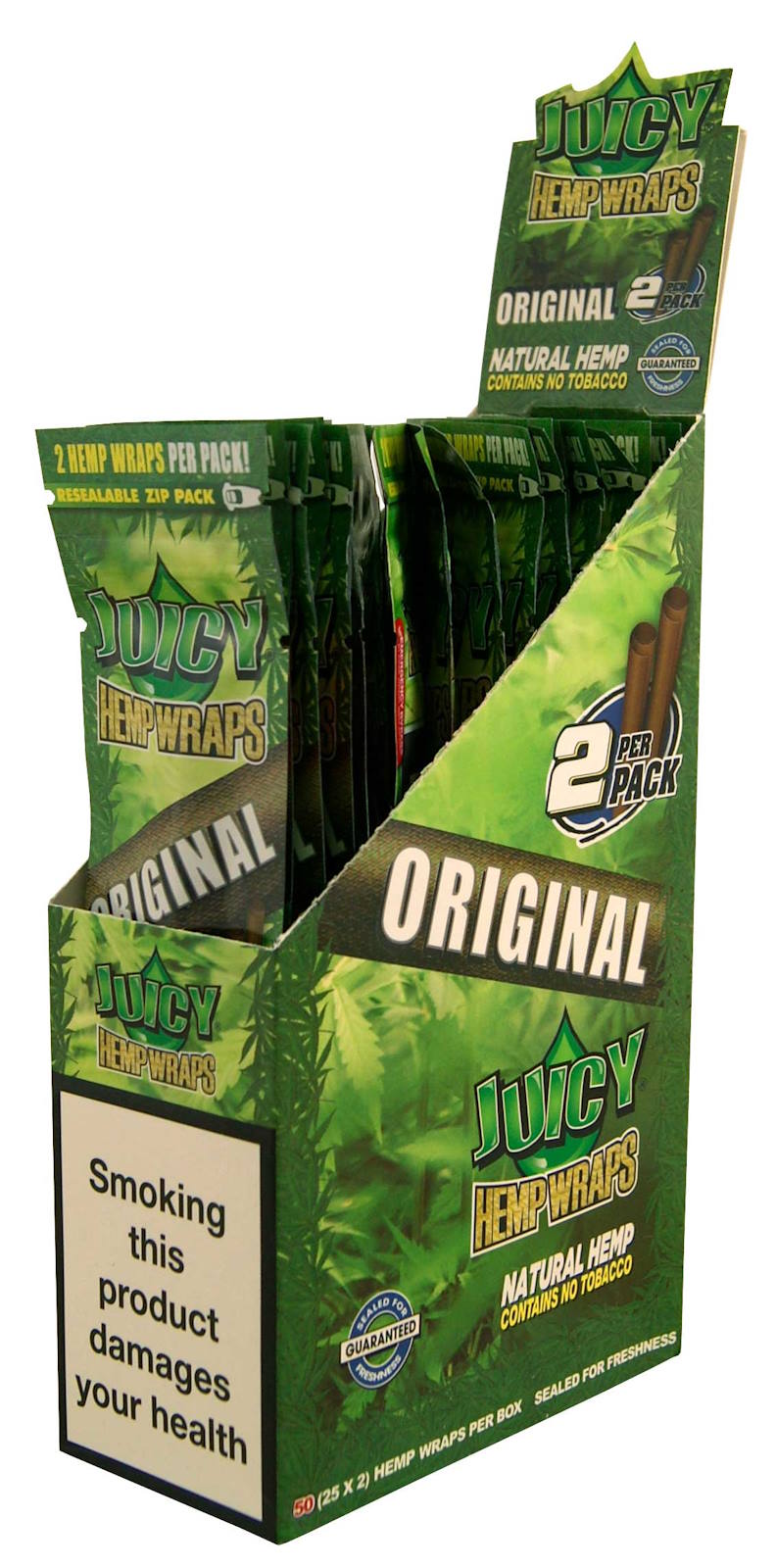 Juicy Jay's Original Hemp Wraps 2 Pack