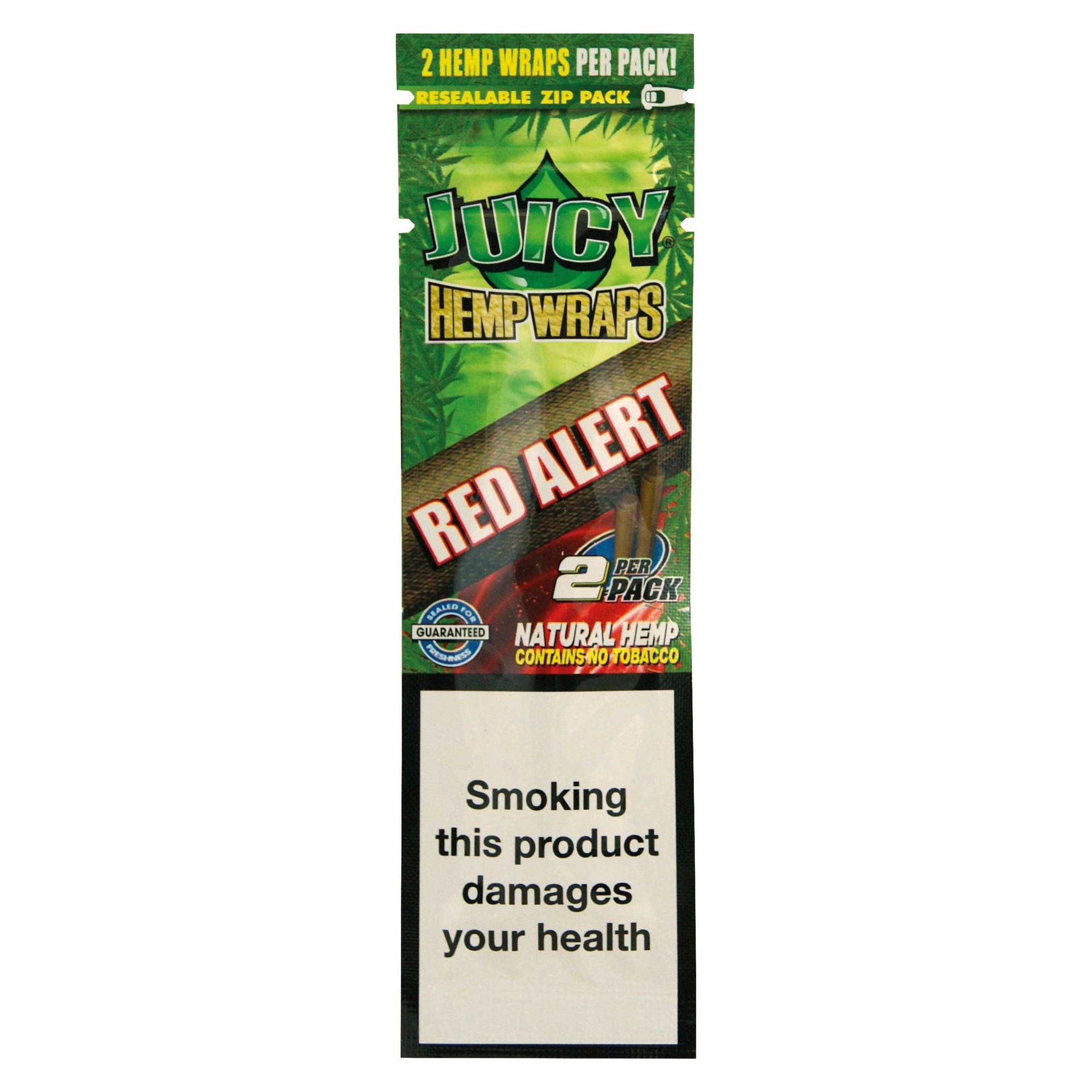 Juicy Jay's Red Alert Hemp Wraps 2 Pack