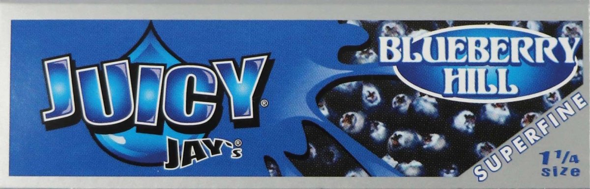 Juicy Jay's Flavoured Superfine 1 1/4 Rolling Papers - Plumes