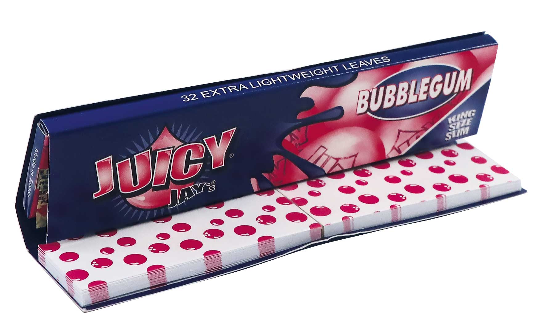 Juicy Jay's Connoisseur Flavoured King Size Slim Rolling Papers + Tips