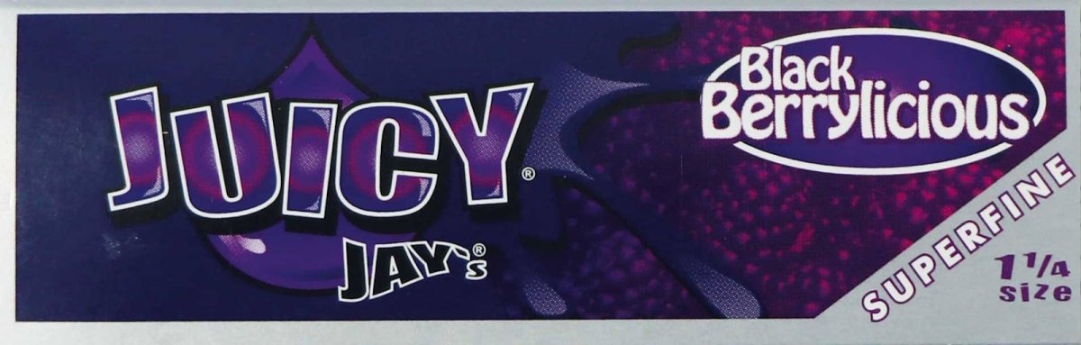 Juicy Jay's Flavoured Superfine 1 1/4 Rolling Papers - Plumes