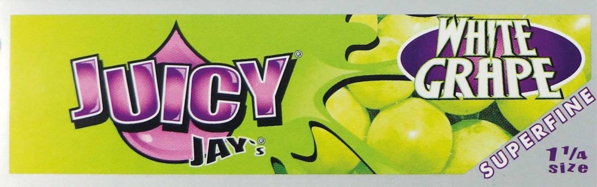 Juicy Jay's Flavoured Superfine 1 1/4 Rolling Papers - Plumes