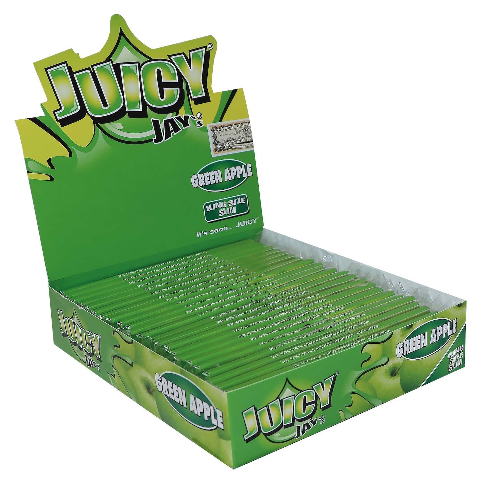 Juicy Jay's Apple King Size Slim Rolling Papers