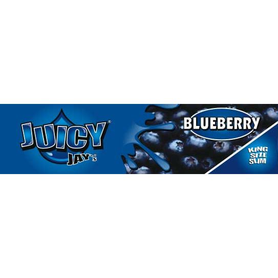 Juicy Jay's Blueberry King Size Slim Rolling Papers 32 Leaves