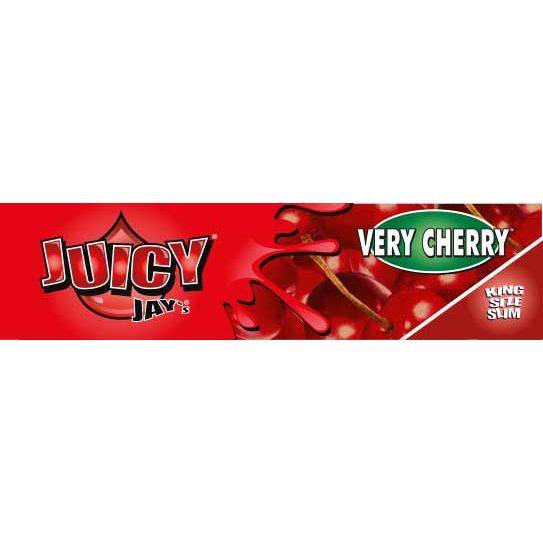 Juicy Jay's Cherry King Size Slim Rolling Papers