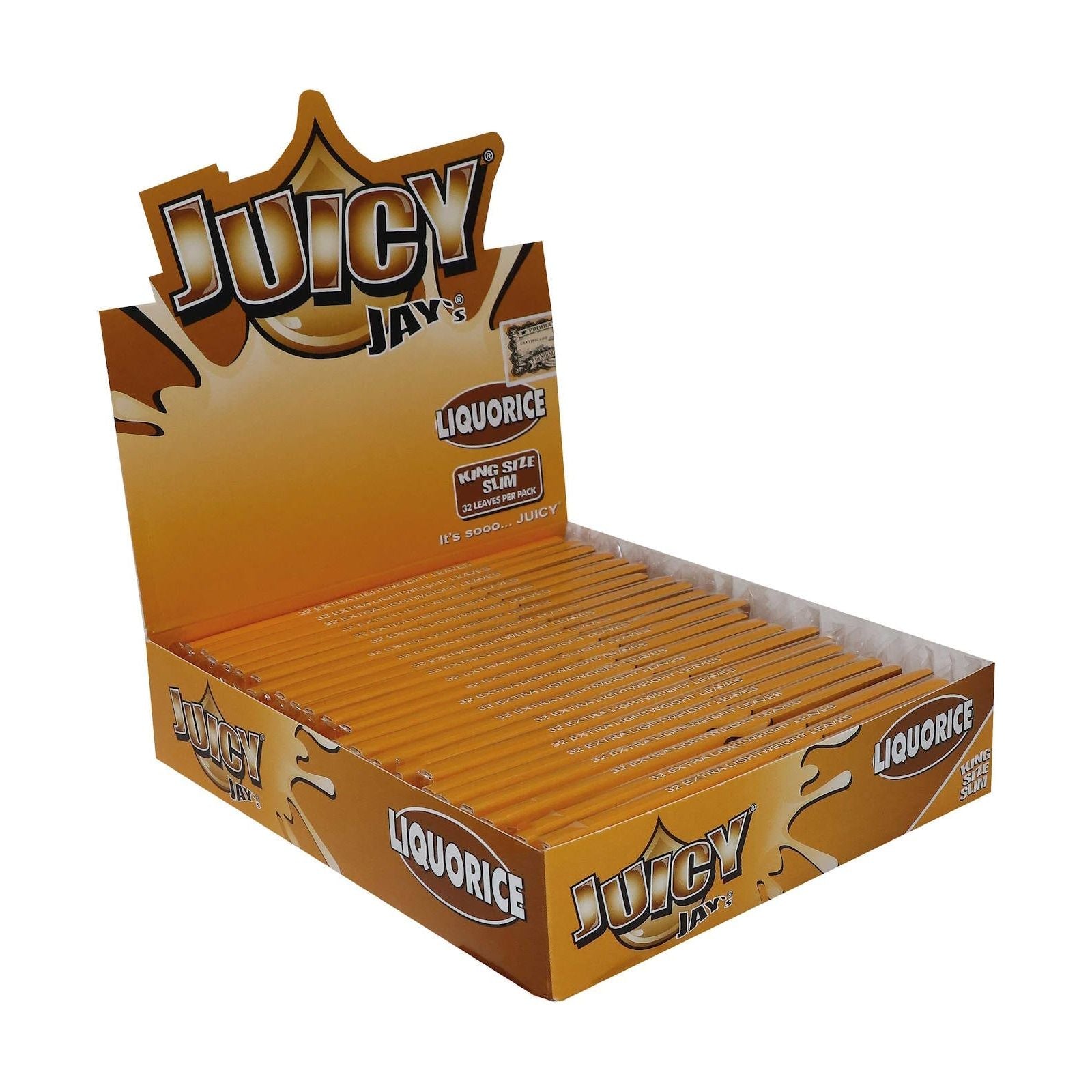 Juicy Jay's Liquorice King Size Slim Rolling Papers