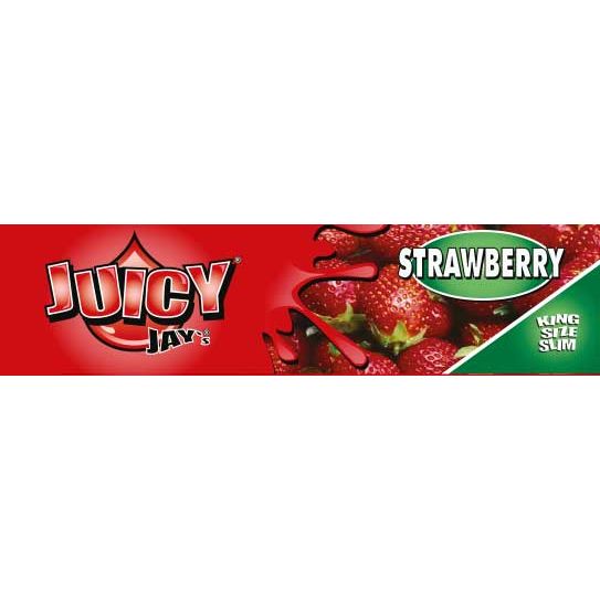 Juicy Jay's Strawberry King Size Slim Rolling Papers