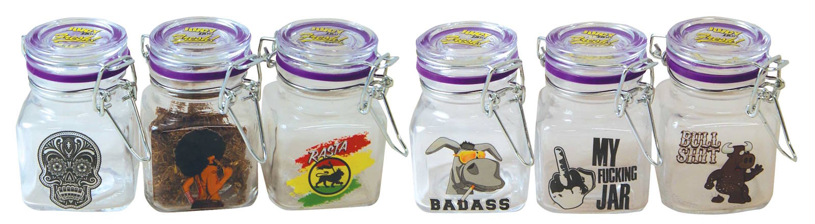 Juicy Jay's Glass Jar
