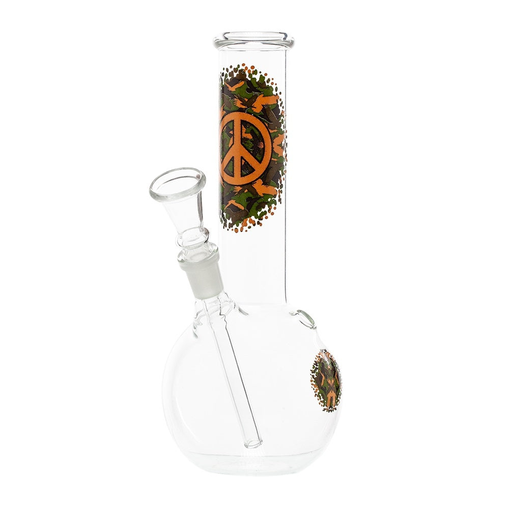 Greenline Glass Bong Peace 21cm