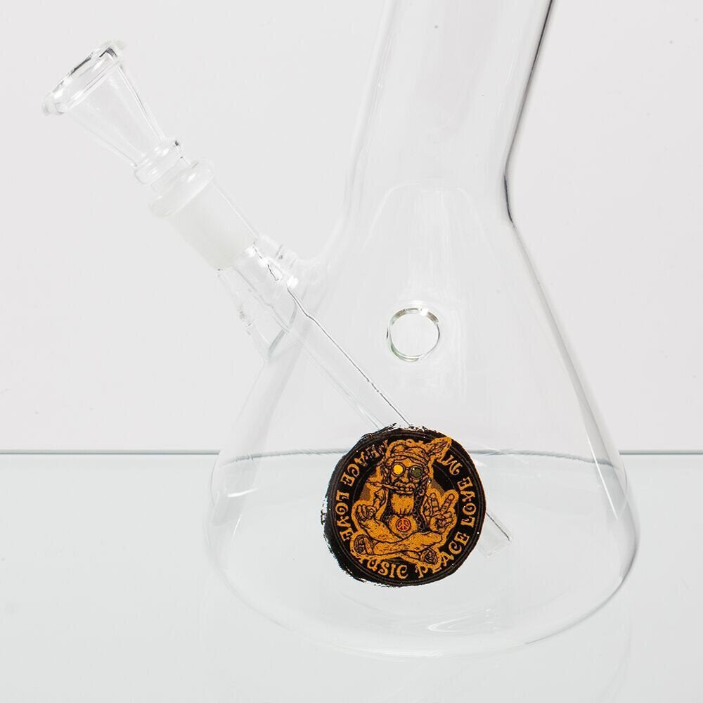 SmoKing Hippie Glass Bong 30cm