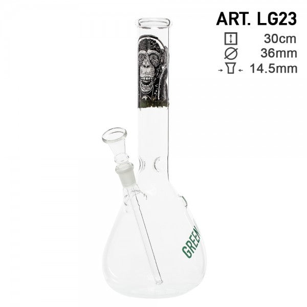 Greenline Monkey Bong ~30cm