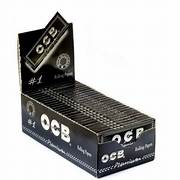 OCB Premium Black Single Wide Rolling Papers