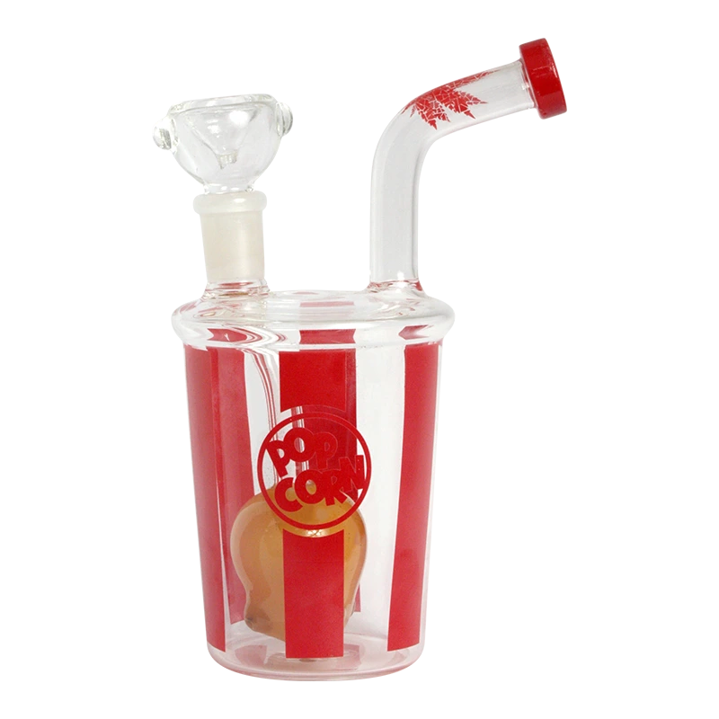 Popcorn Glass Bong 17cm