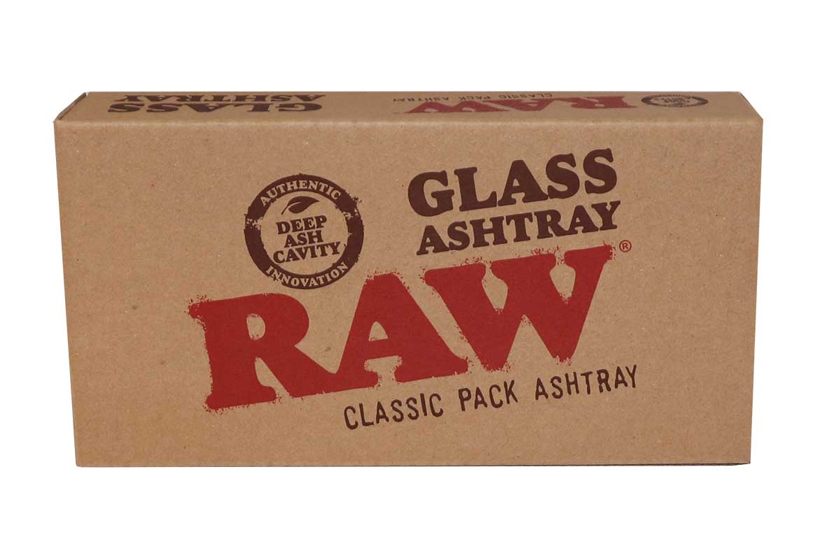 RAW Classic Pack Glass Ashtray