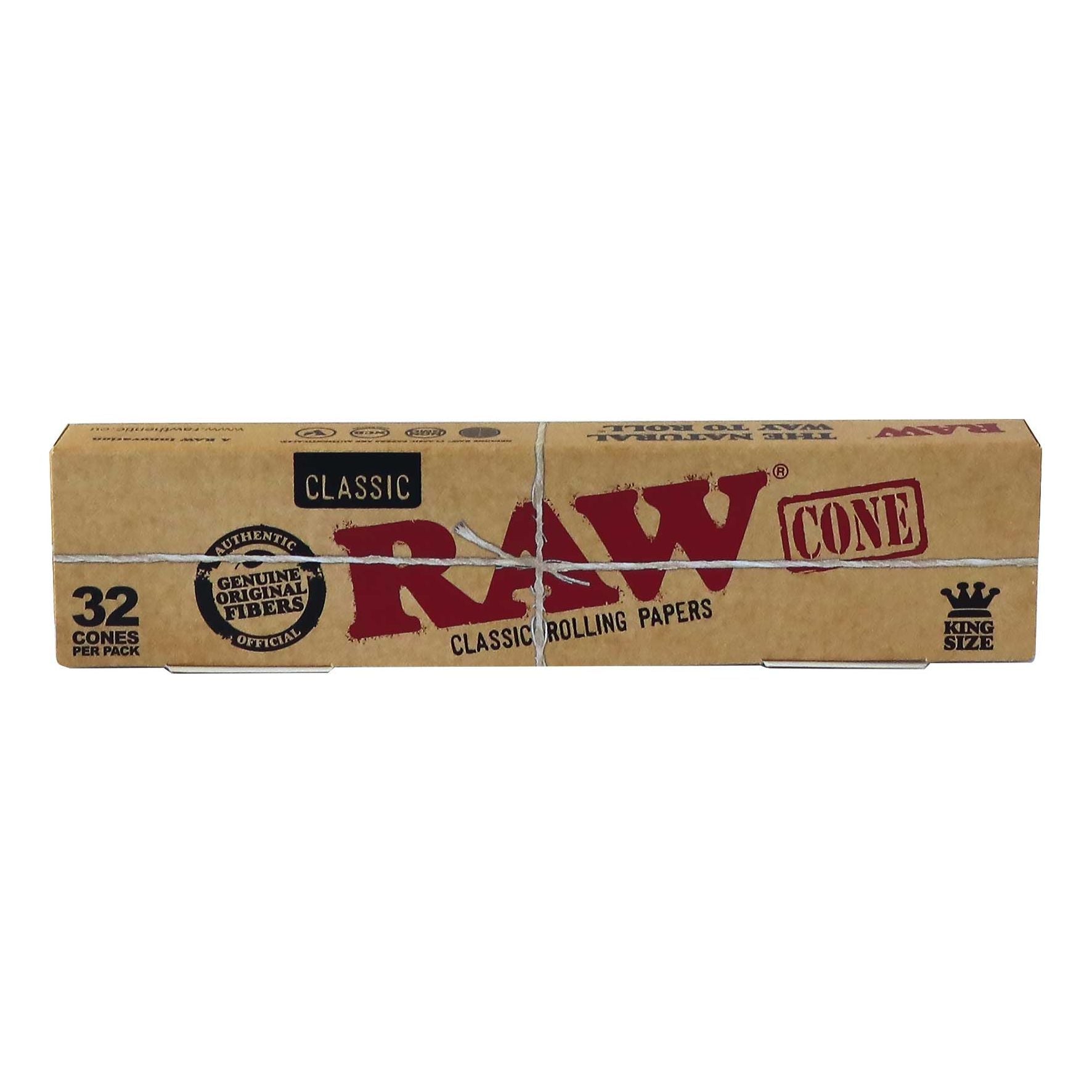 RAW Classic Pre-Rolled Cones King Size