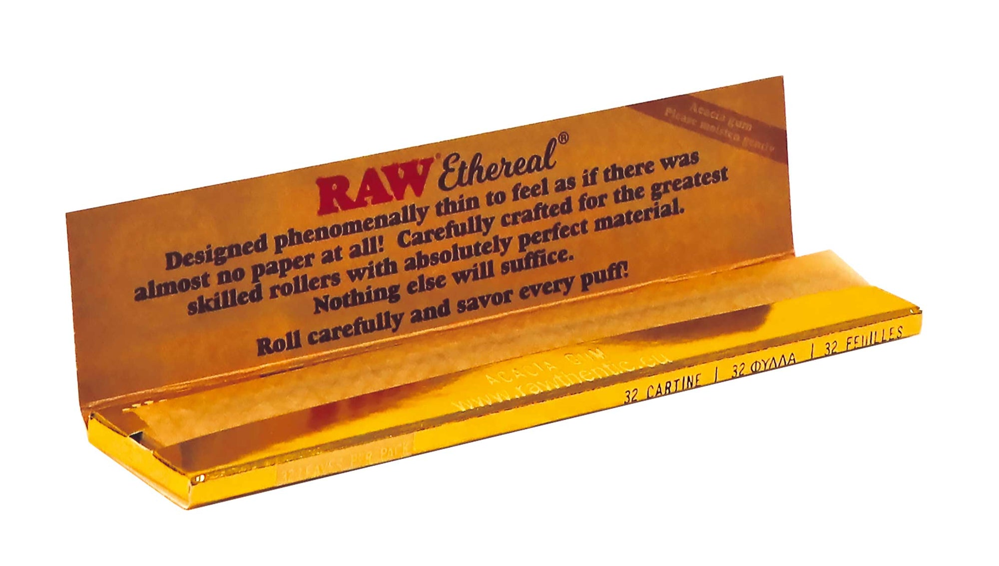 RAW Ethereal King Size Slim Rolling Papers