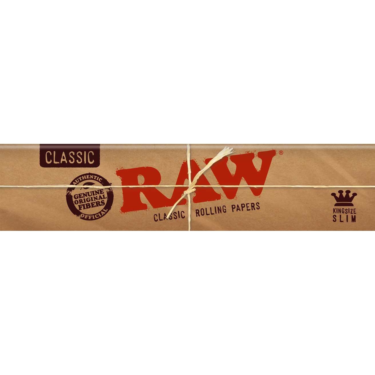 RAW Classic King Size Slim Rolling Papers