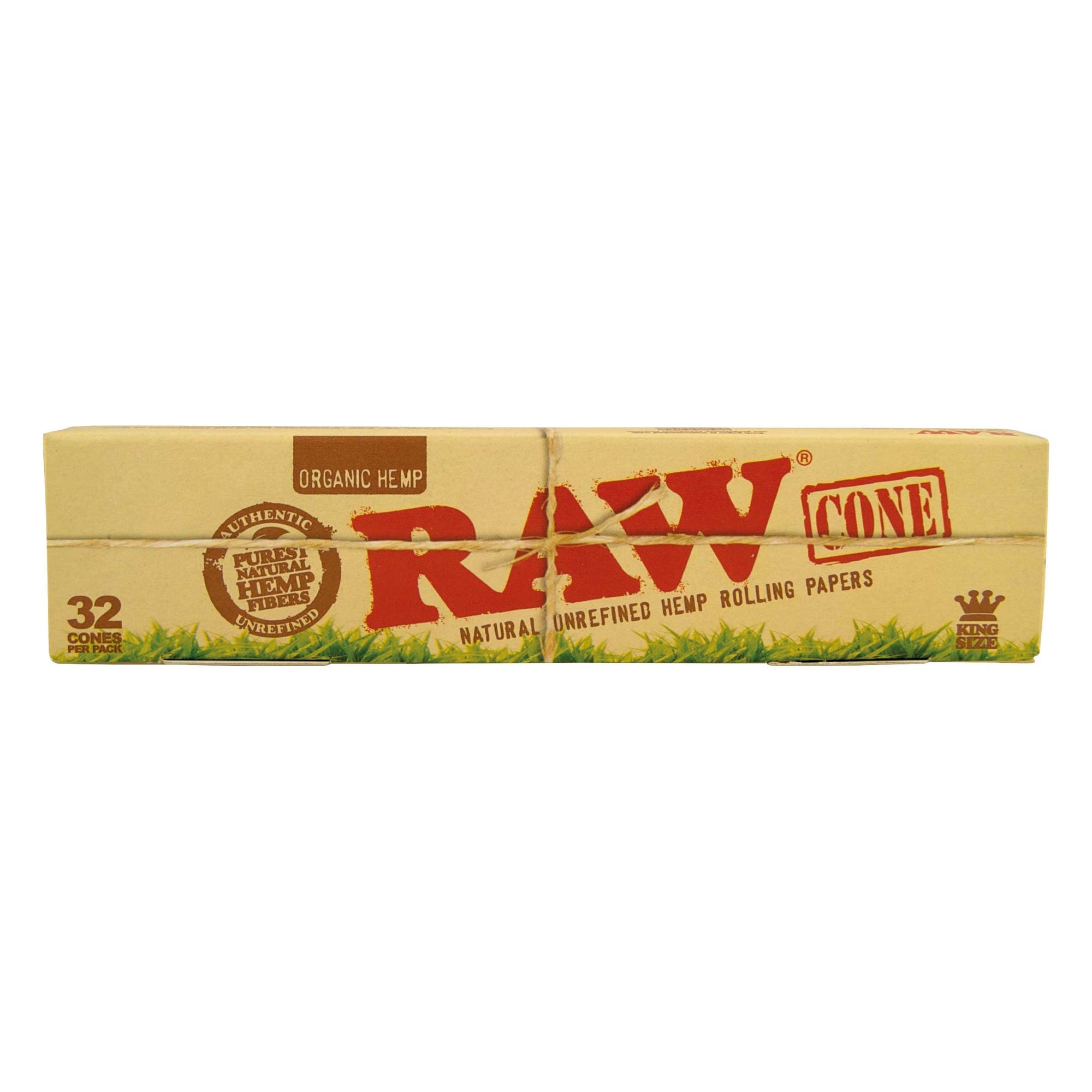 RAW Organic Hemp Pre-Rolled Cones 32 Pack