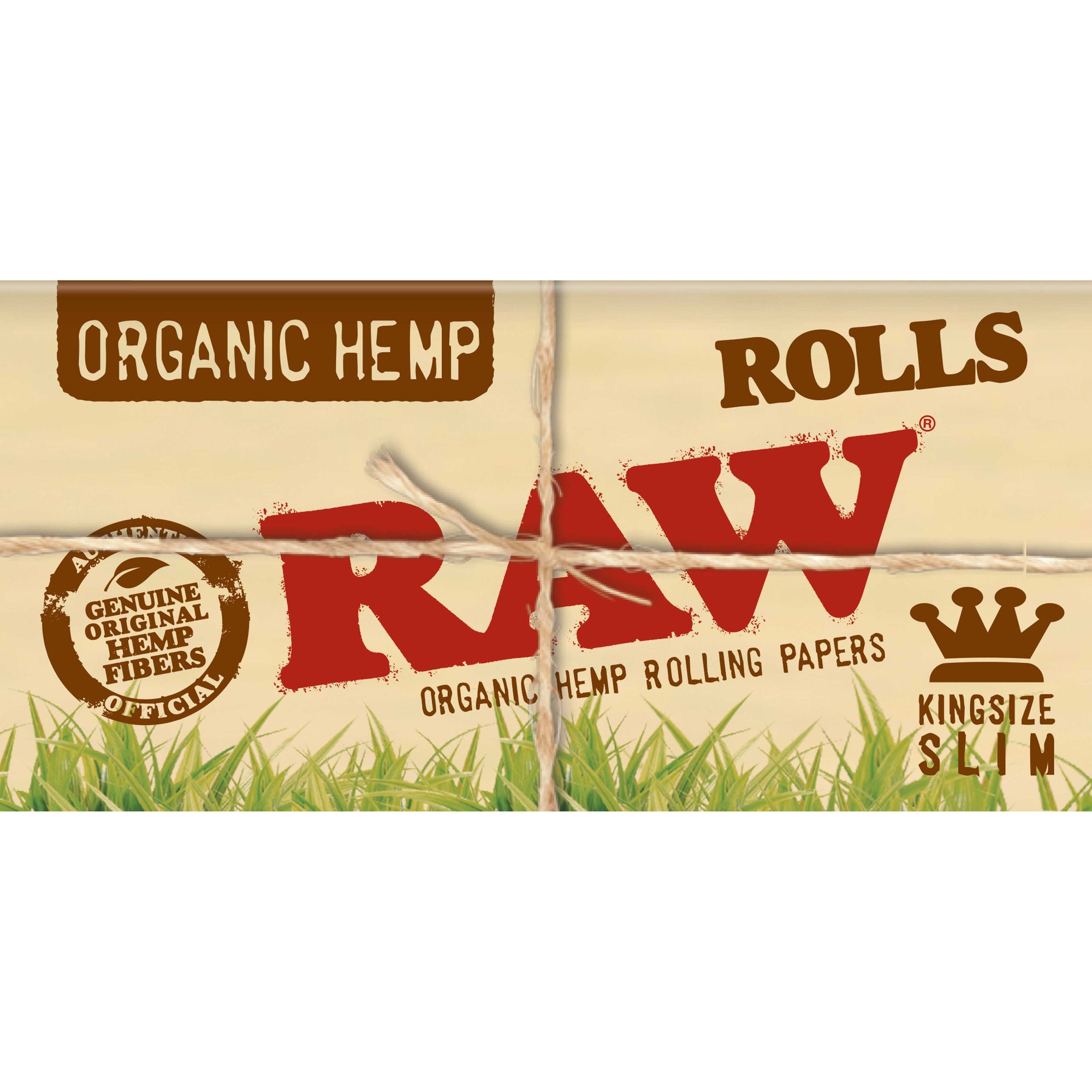 RAW Organic Hemp King Size Slim Roll Rolling Papers 5m