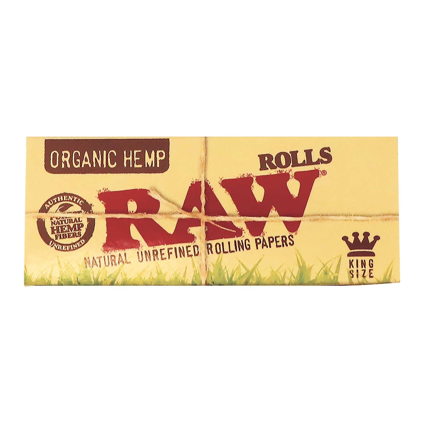 RAW Organic Hemp King Size Roll Rolling Papers 3m