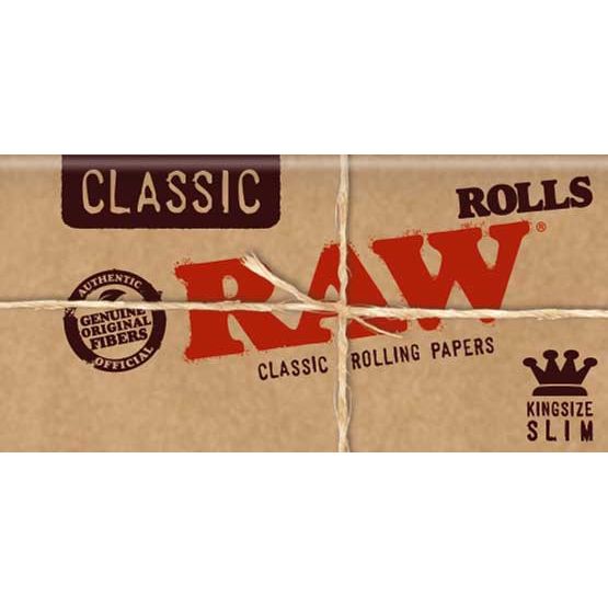 RAW Classic King Size Slim 5m Rolls Rolling Papers