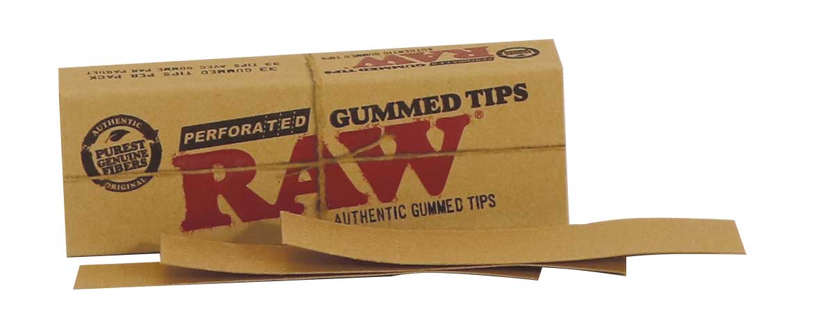 RAW Gummed Tips