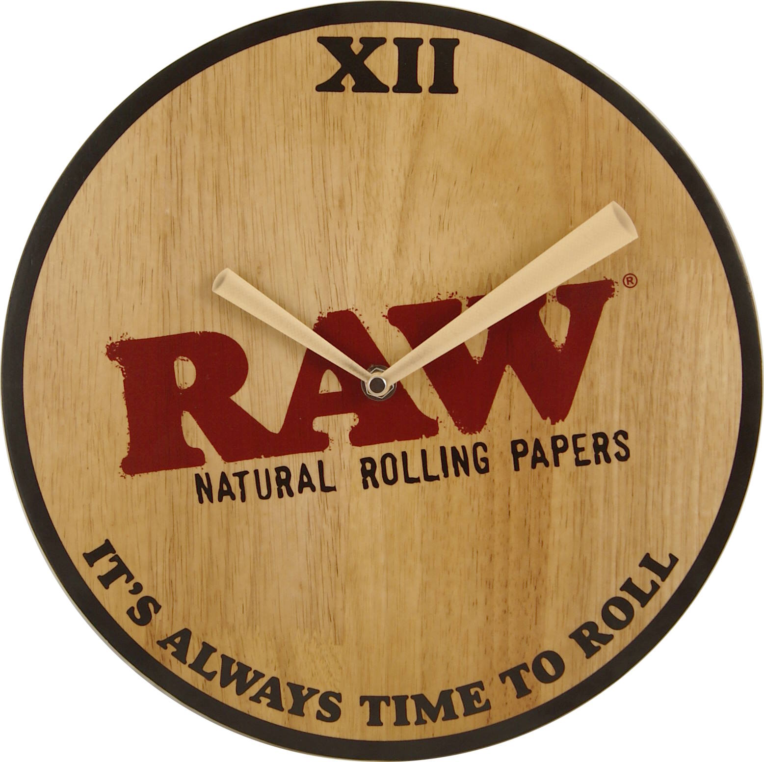 RAW Wood Wall Clock