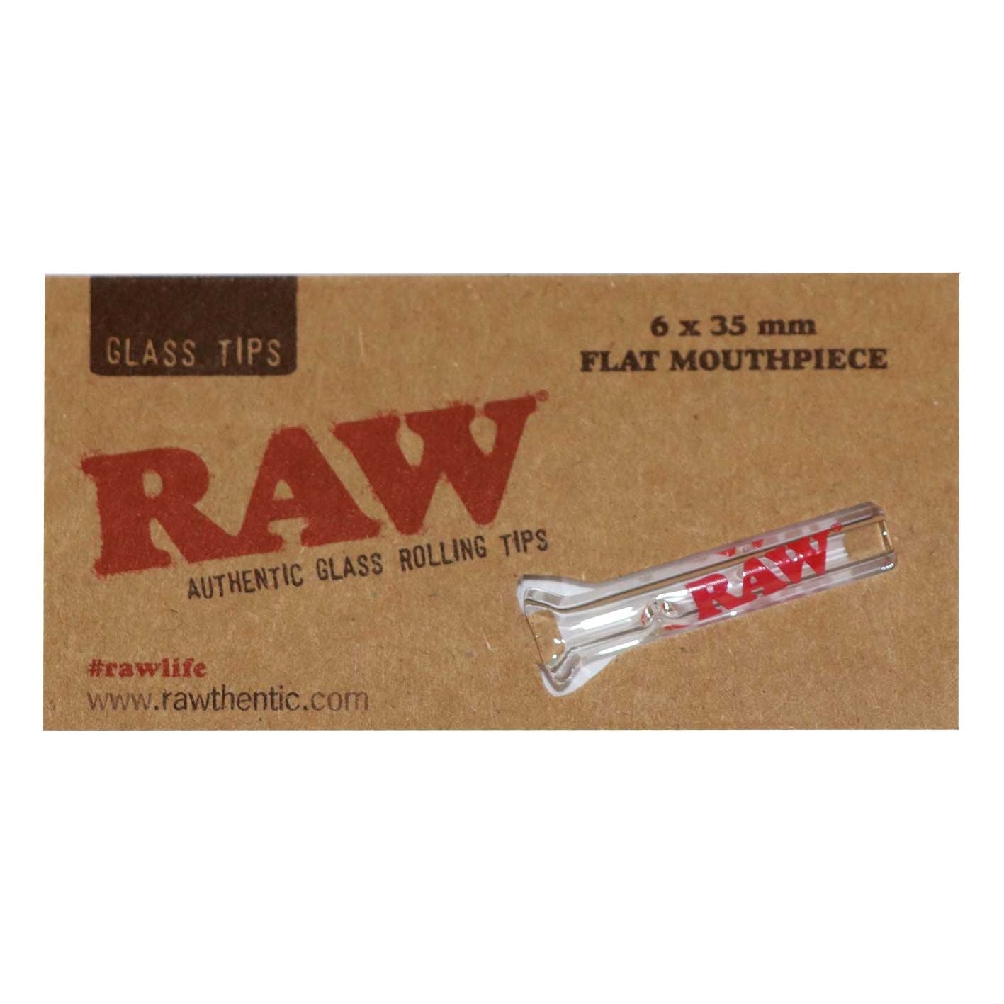 RAW Glass Tip Flat