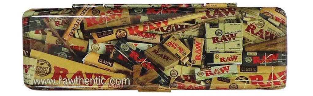 RAW Metal King Size Rolling Paper Case