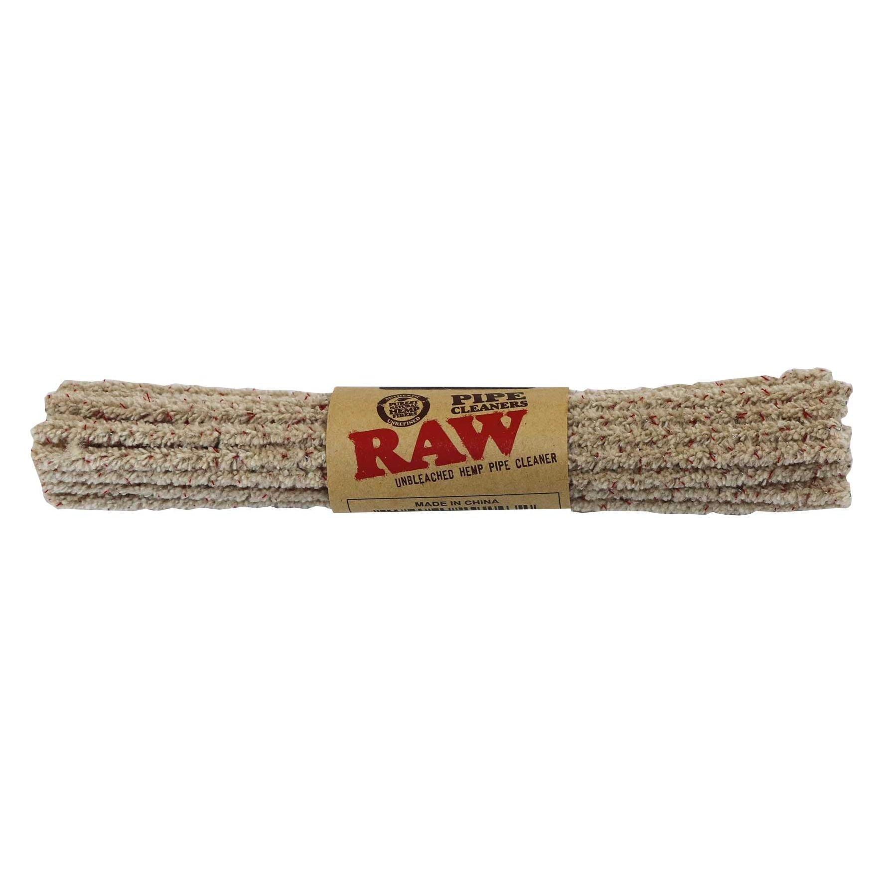 RAW Hemp Pipe Cleaners Bristle 24 Pack