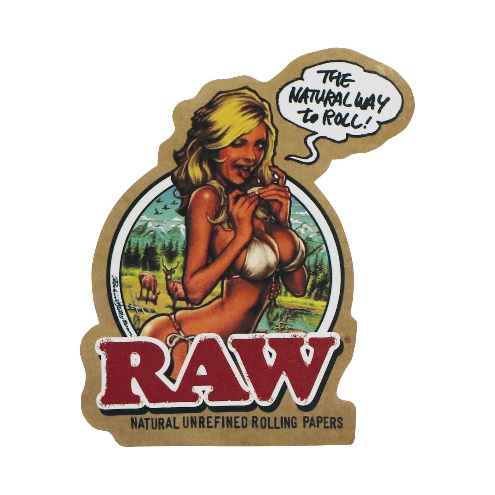 RAW Girl Japan Sticker