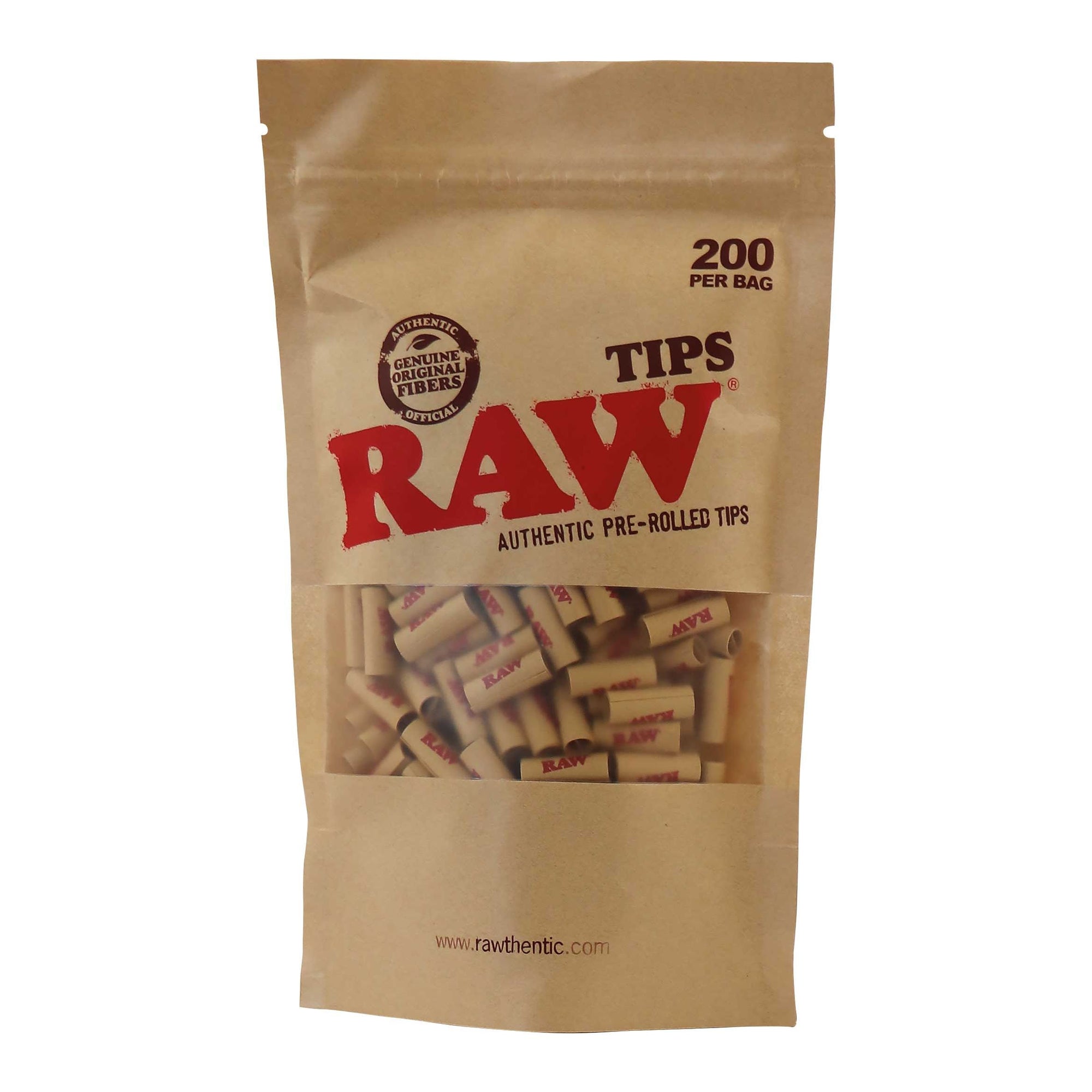 RAW Pre-Rolled Tips 200 Pack