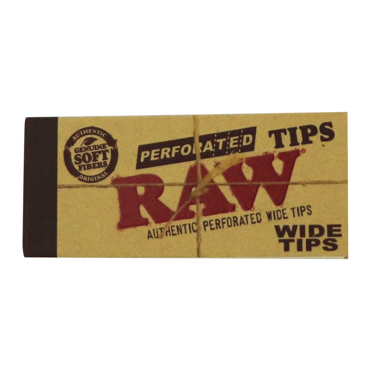 RAW Wide Perforated Tips