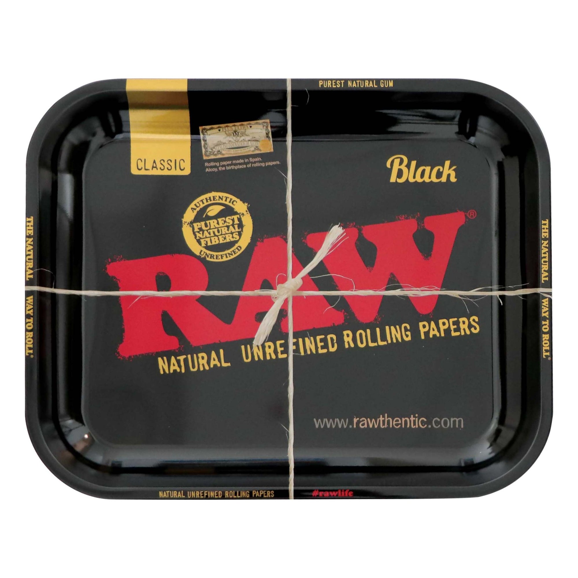 RAW Black Metal Rolling Tray