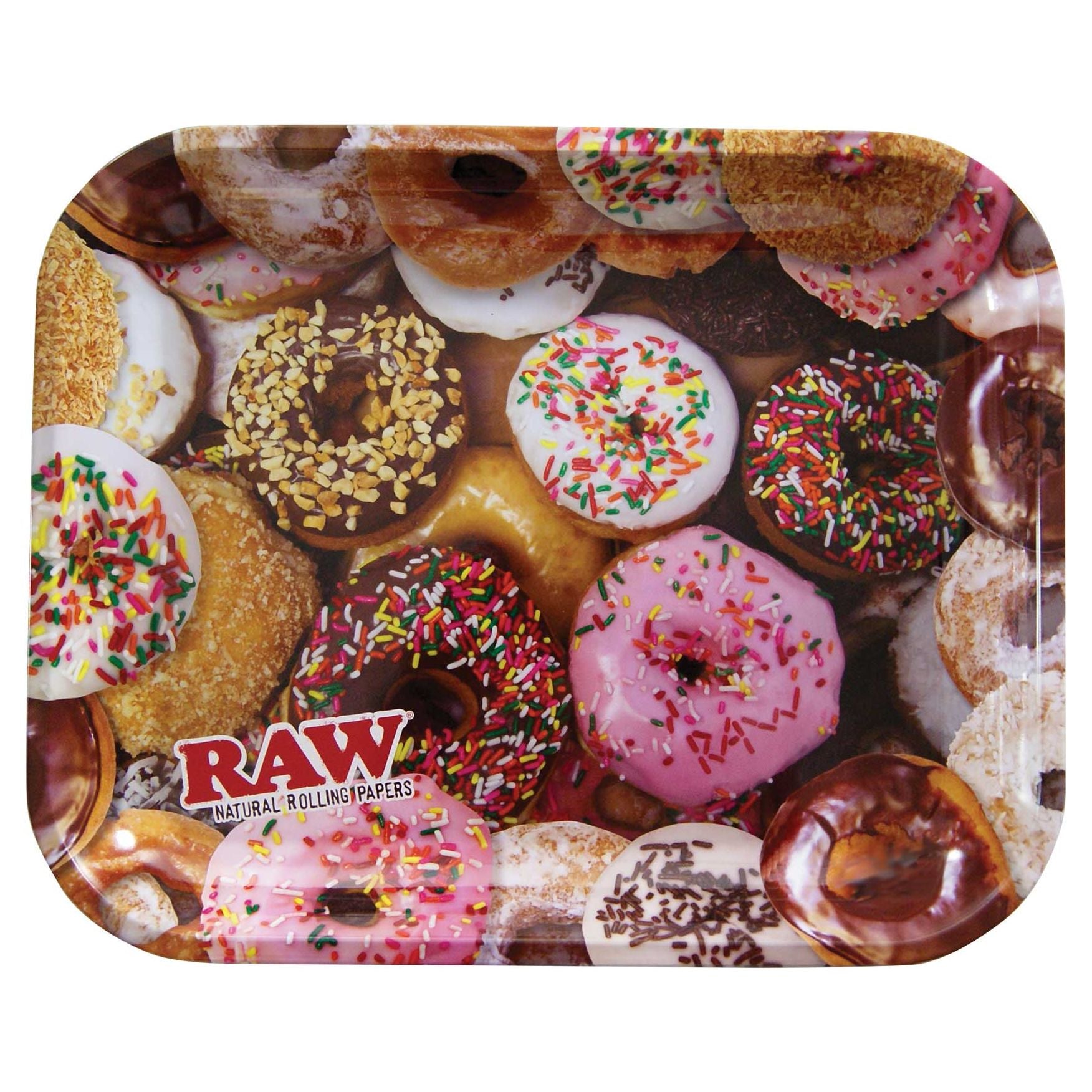 RAW Donut Metal Rolling Tray Large