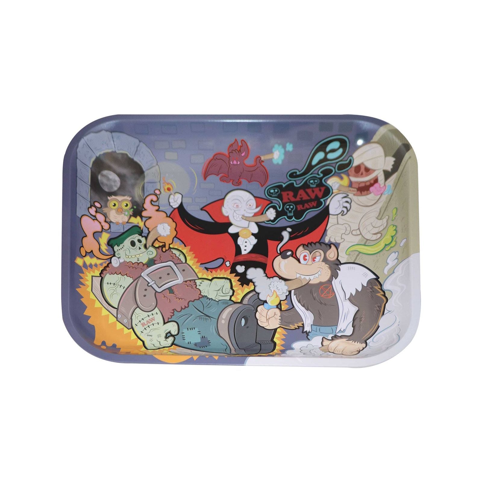 RAW Monster Sesh Metal Rolling Tray Large