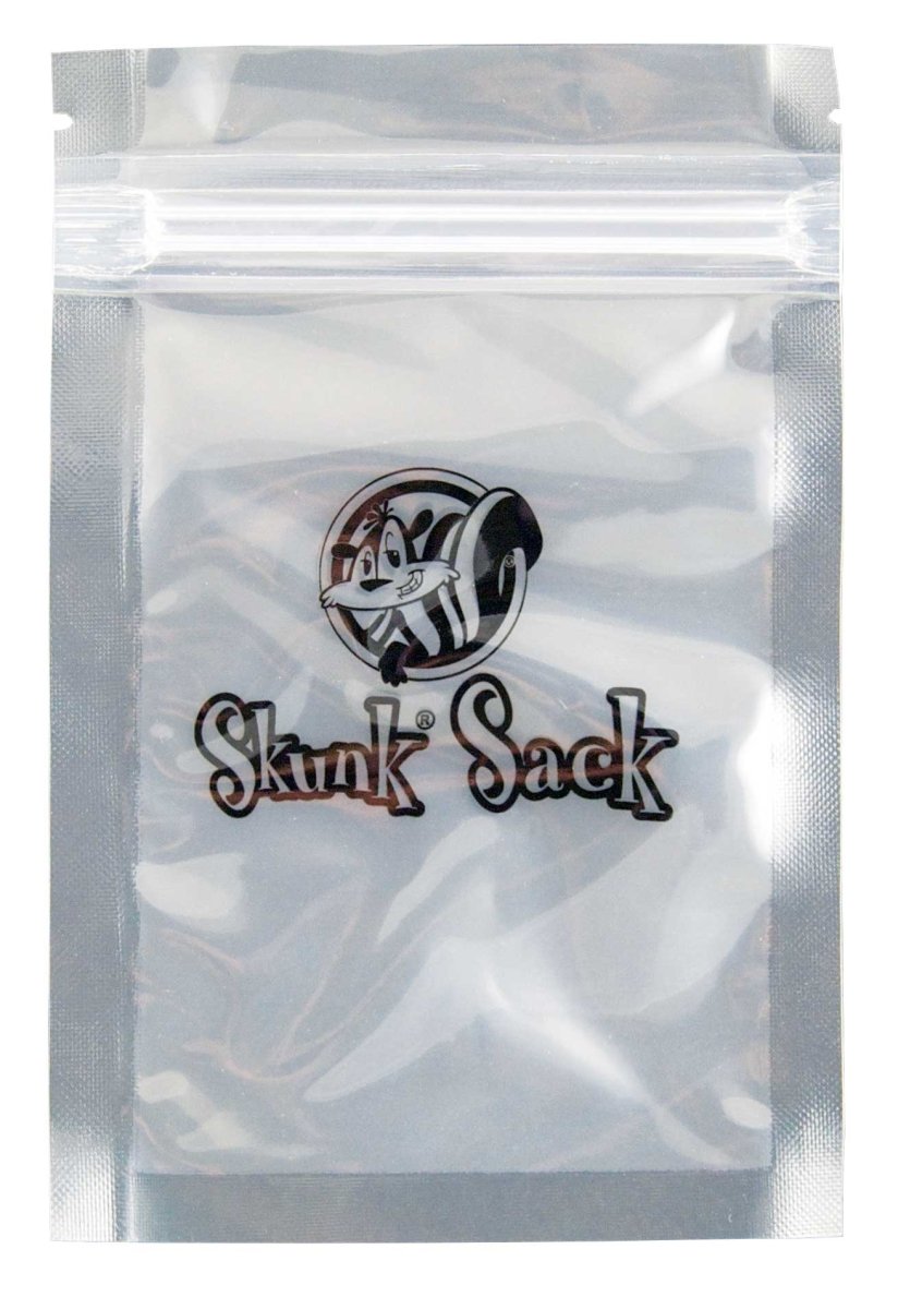 Skunk Sack Odour Free Storage Bag Clear Medium - Plumes