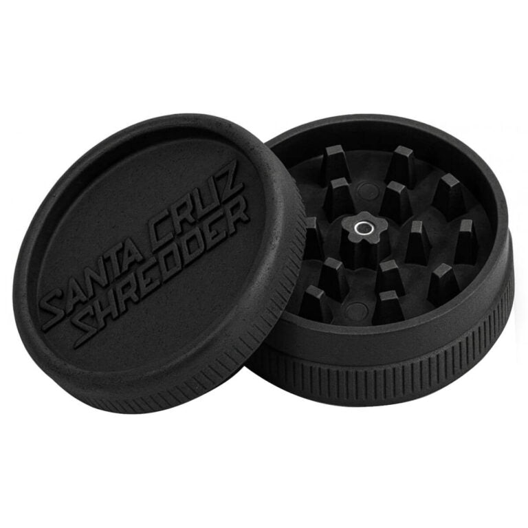 Santa Cruz 2 Part Hemp Grinder - Plumes