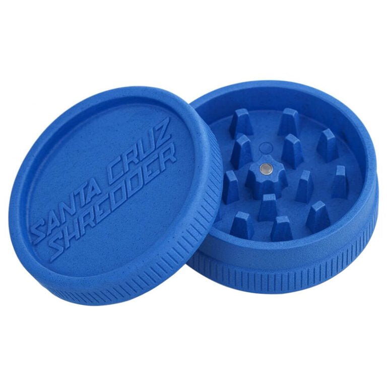 Santa Cruz 2 Part Hemp Grinder - Plumes