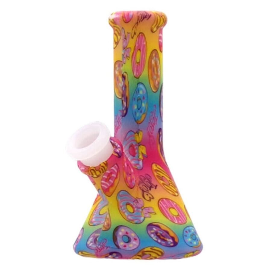 Urban Crew Silicone Bong Donut Dream ~13cm - Plumes