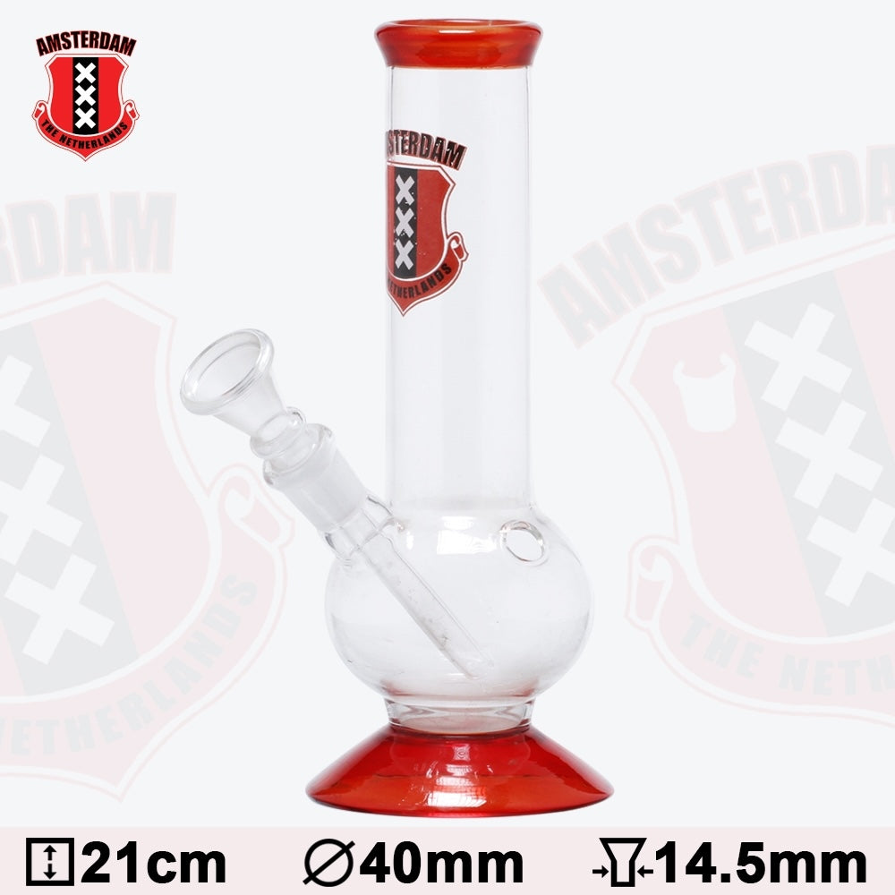 Amsterdam Bouncer Glass Bong 21cm