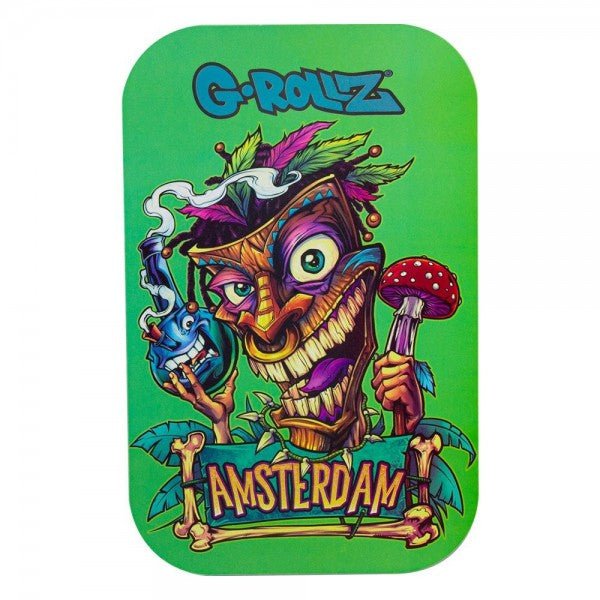 G - Rollz Tiki Amsterdam Tray Cover - Plumes