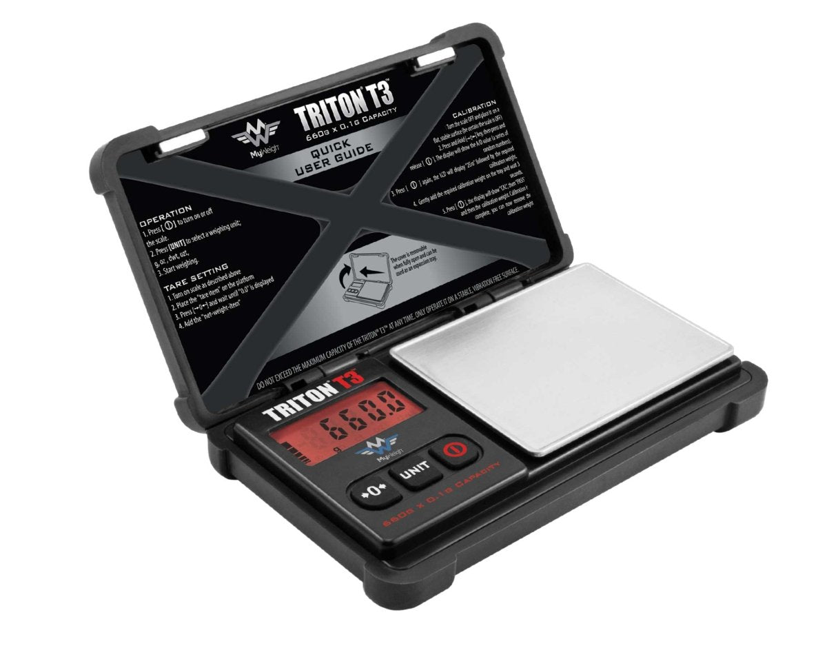 My Weigh TRITON T3 660g x 0.01g - Plumes