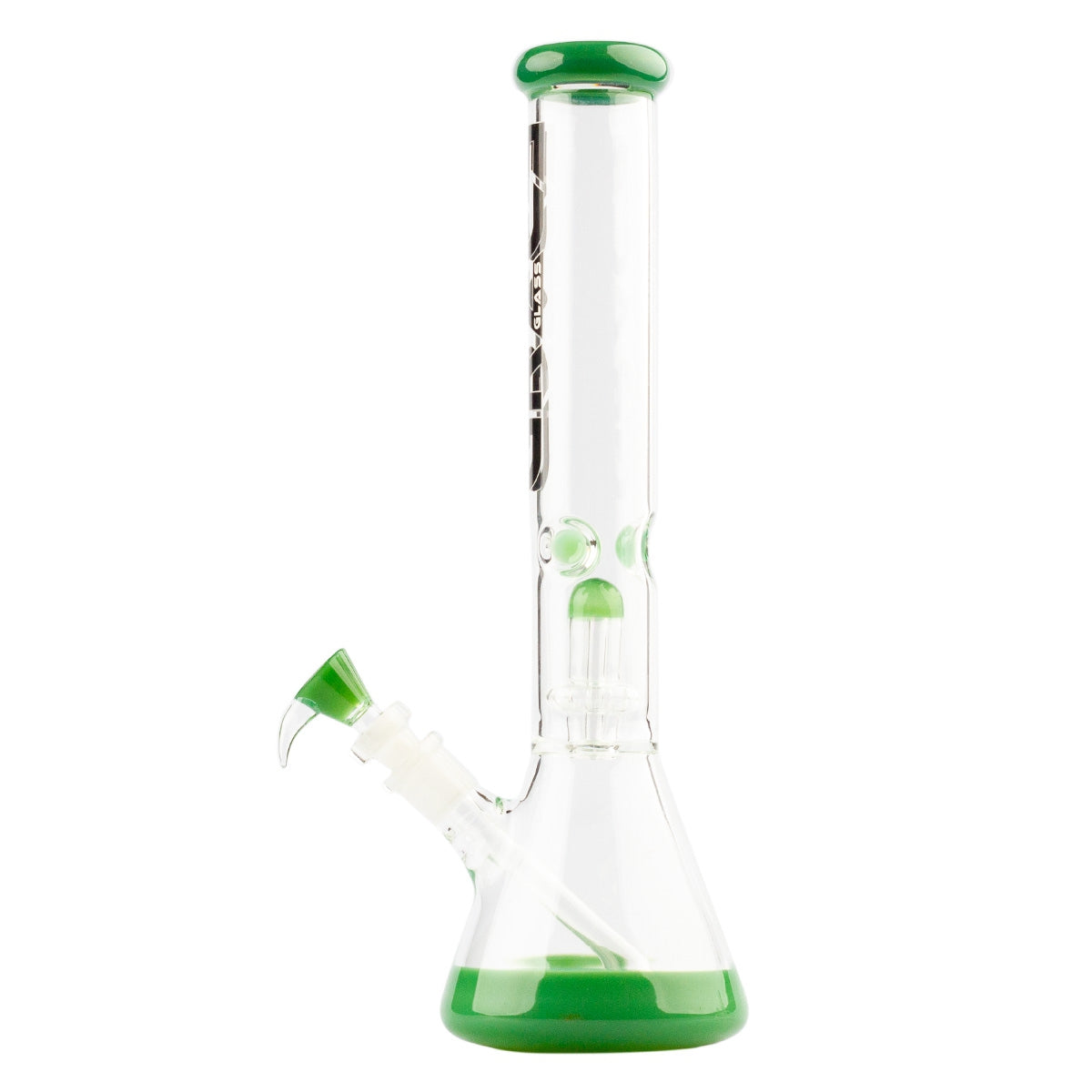 Grace Glass Limited Edition Green Beaker Bong 41cm