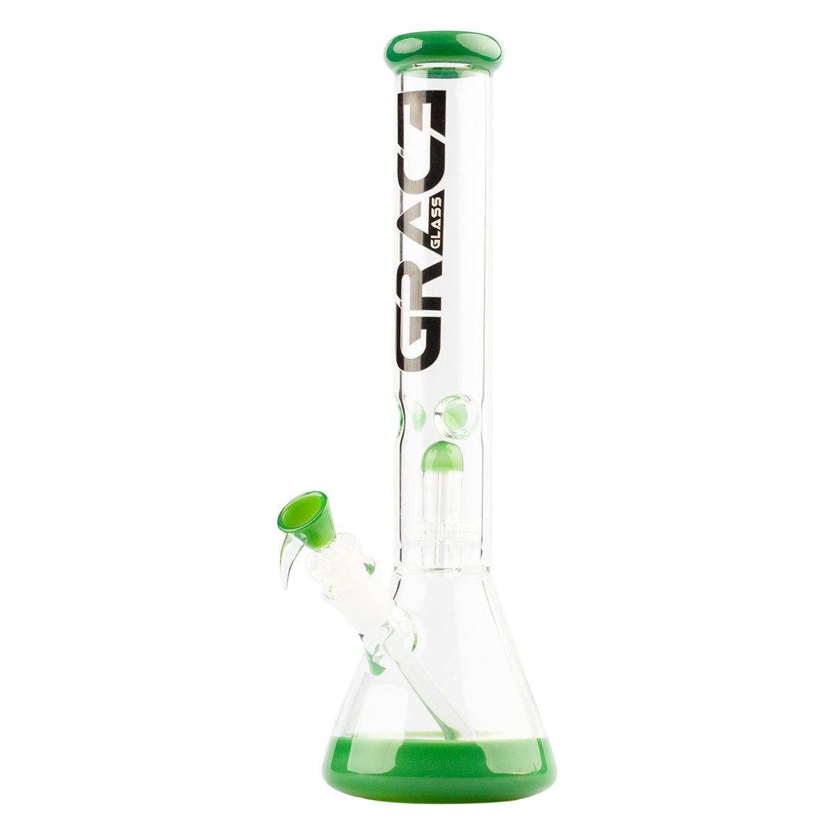 Grace Glass Limited Edition Green Beaker Bong 41cm