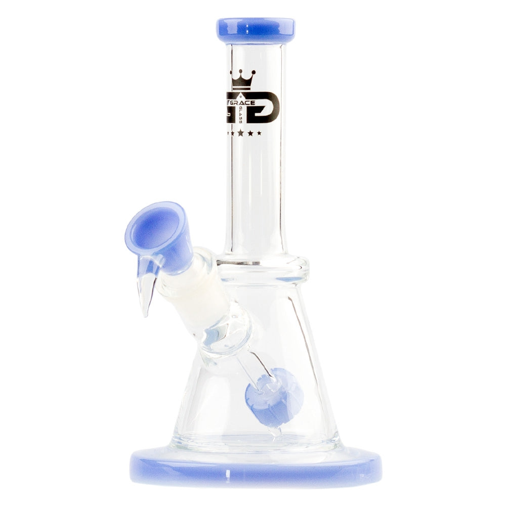 Grace Glass Limited Edition Blue Beaker Bong 21cm